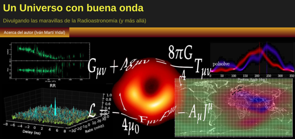 Web ivan martí vidal radioastronomia